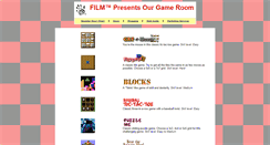 Desktop Screenshot of games.film.net